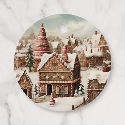  kerst bedankjes labels (Voorkant)