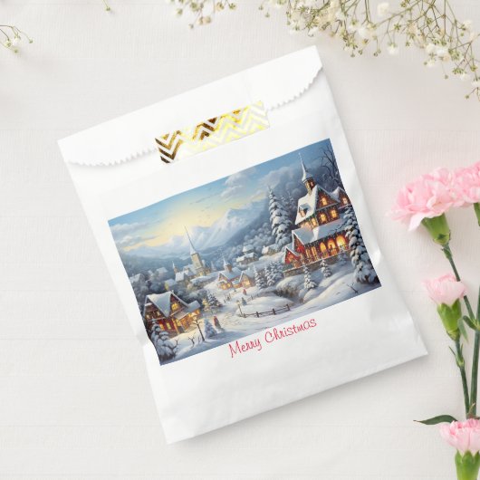  kerst bedankzakje (Gezegeld)