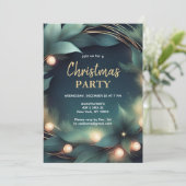 Kerst Bedrijfsfeest Kaart (Staand voorkant)