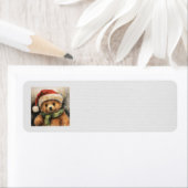 Kerst Beer Adresetiketten Etiket (Insitu)