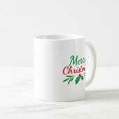 Kerst Beer Koffie Mok Design (Voorkant rechts)