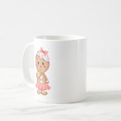 Kerst Beer Koffie Mok Design (Voorkant links)