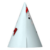 Kerst Beer Paper Party Pet Feesthoedjes (Achterkant)