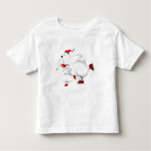 Kerst Beer peuter T-shirt (Voorkant)