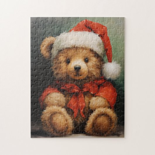 Kerst Beer puzzel (Verticaal)