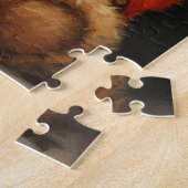 Kerst Beer puzzel Legpuzzel (Zijkant)