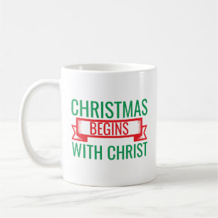 kerst begint met christus-15523 koffiemok