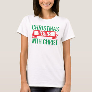 Kerst begint met Christus-15523 T-shirt Hoodie
