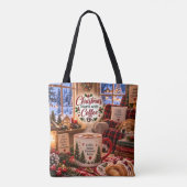 Kerst begint met koffie tas (Achterkant)