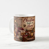 Kerst begint thuis mok (Voorkant links)