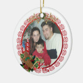 Kerst behandelt Ornament peperkoek man (Links)