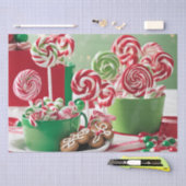 kerst behandelt tissue tissuepapier (Craft)