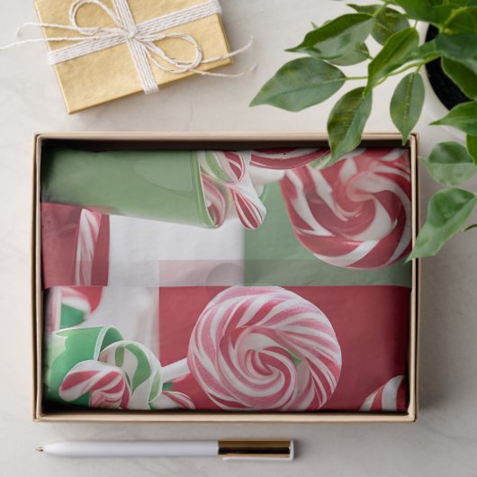 kerst behandelt tissue tissuepapier (Geschenk)