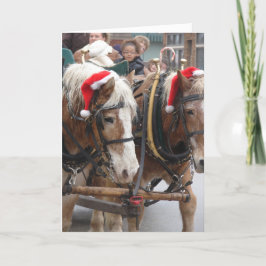 Kerst-Belgen Feestdagen Kaart