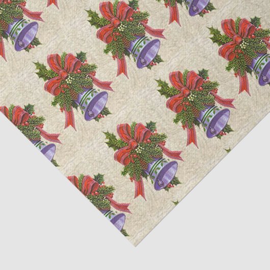 Kerst Bell Tissue Paper Tissuepapier (Detail)