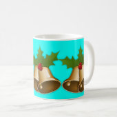 Kerst Bells Koffie Mag Koffiemok (Voorkant rechts)