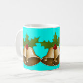 Kerst Bells Koffie Mag Koffiemok (Voorkant links)