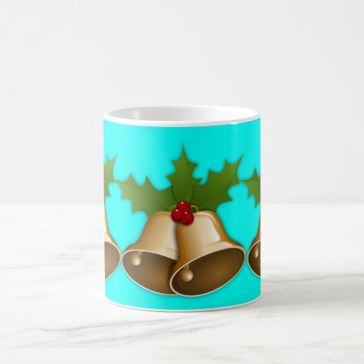 Kerst Bells Koffie Mag Koffiemok (Center)