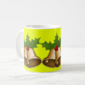 Kerst Bells Koffie Mag Koffiemok (Voorkant links)