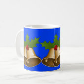 Kerst Bells Koffie Mag Koffiemok (Voorkant links)