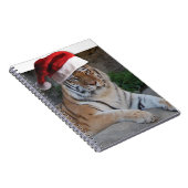 Kerst Bengaalse Tijger Notitieboek (Rechterzijde)