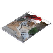 Kerst Bengaalse Tijger Notitieboek (Linkerzijde)