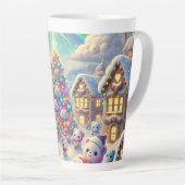 Kerst beren latte mok (Rechterhoek)