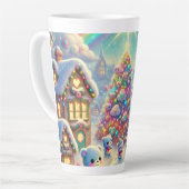 Kerst beren latte mok (Linkerhoek)