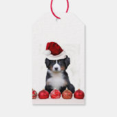 Kerst Berner Mountain Dog cadeau labels Cadeaulabel