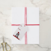 Kerst Berner Mountain Dog cadeau labels Cadeaulabel
