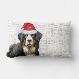 Kerst Berner Sennenhond Vakantie Kussen