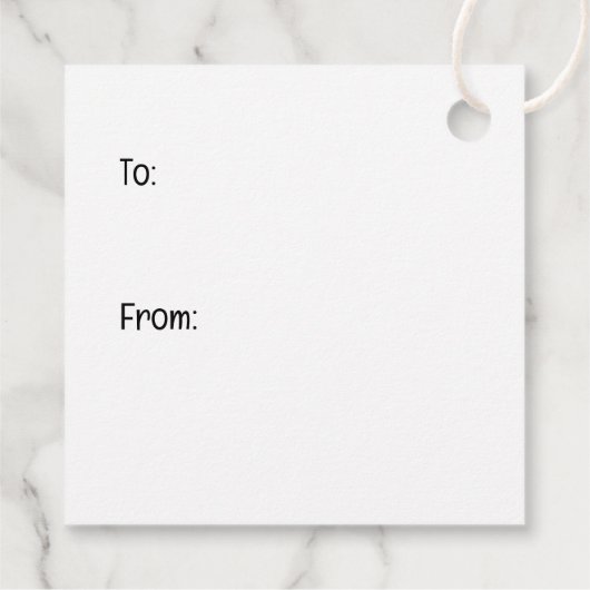 Kerst Berner Sennenhonden Bedankjes Labels (Achterkant)