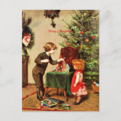 Kerst, beroemd schilderij van Felix Ehrlich Briefkaart (Voorkant)
