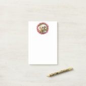 Kerst bessen krans aangepaste foto Post-It notitie Post-it® Notes (Op bureau)