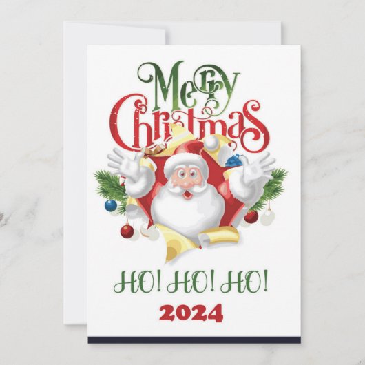 Kerst beste ontwerp vakantie seizoen Kerstmis Feestdagenkaart (Voorkant)