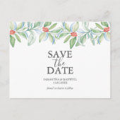 Kerst Bewaar de datum Briefkaarten (Voorkant)