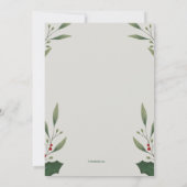 Kerst Bier Feest Kaart (Achterkant)