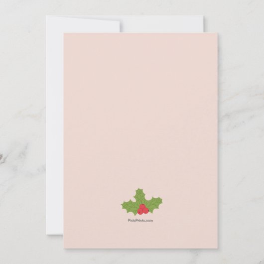 Kerst Bier Feest Kaart (Achterkant)