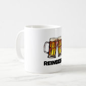 Kerst Bier Reinbeers Koffiemok (Voorkant links)