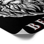 Kerst Bigfoot - Geloof in Bigfoot Dragen San Poster (Hoek)