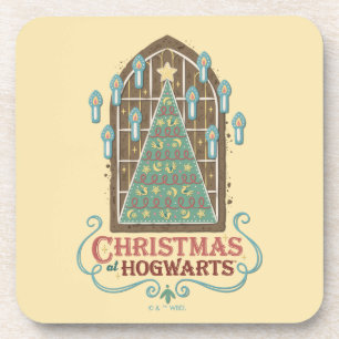 Kerst bij HOGWARTS™ Cookie Graphic Bier Onderzetter
