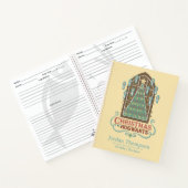 Kerst bij HOGWARTS™ Cookie Graphic Notitieboek (Binnen)
