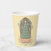Kerst bij HOGWARTS™ Cookie Graphic Papieren Bekers (Achterkant)