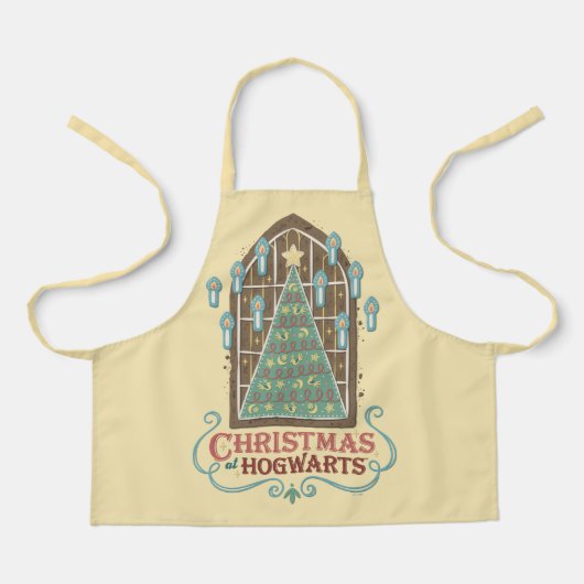 Kerst bij HOGWARTS™ Cookie Graphic Schort (Voorkant)