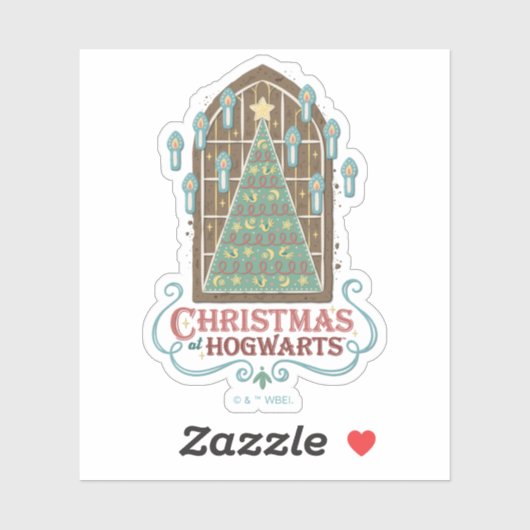 Kerst bij HOGWARTS™ Cookie Graphic Sticker (Vel)