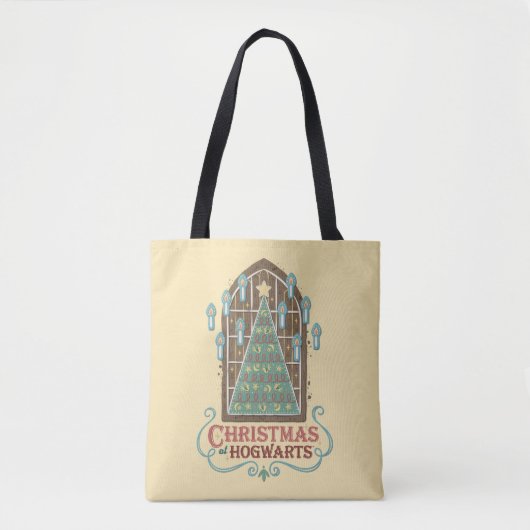 Kerst bij HOGWARTS™ Cookie Graphic Tote Bag (Voorkant)