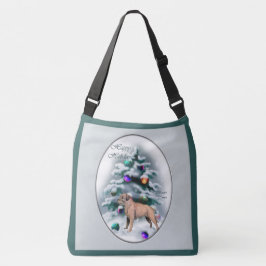 Kerst bij randweersomstandigheden crossbody tas