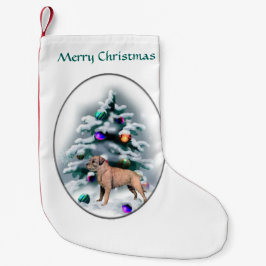 Kerst bij randweersomstandigheden kleine kerstsok