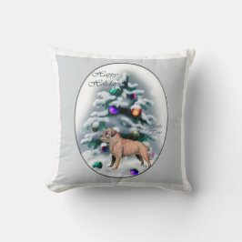 Kerst bij randweersomstandigheden kussen