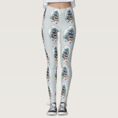 Kerst bij randweersomstandigheden leggings (Voorkant)